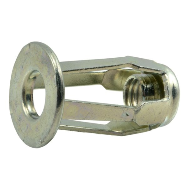 Midwest Fastener Rivet Nut, M6-1.0 Thread Size, 23mm L, Steel, 6 PK 39466